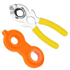 2Pcs Faucet Aerator Removal Wrench, Faucet Aerator Tool Cleaning Tool, Faucet Bubbler Wrench, Tap Aerator Wrench, Installing Faucet Tool for Bathroom Kitchen Sink Aerator