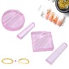 Embossed Mould Nail Tools, Round Square Shape Embossed Mould Nail