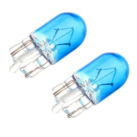OCPTY 50Pack Blue T10 194 Halogen Light Bulb Super Bright:Instrument Panel Gauge Cluster Dashboard Light Bulbs