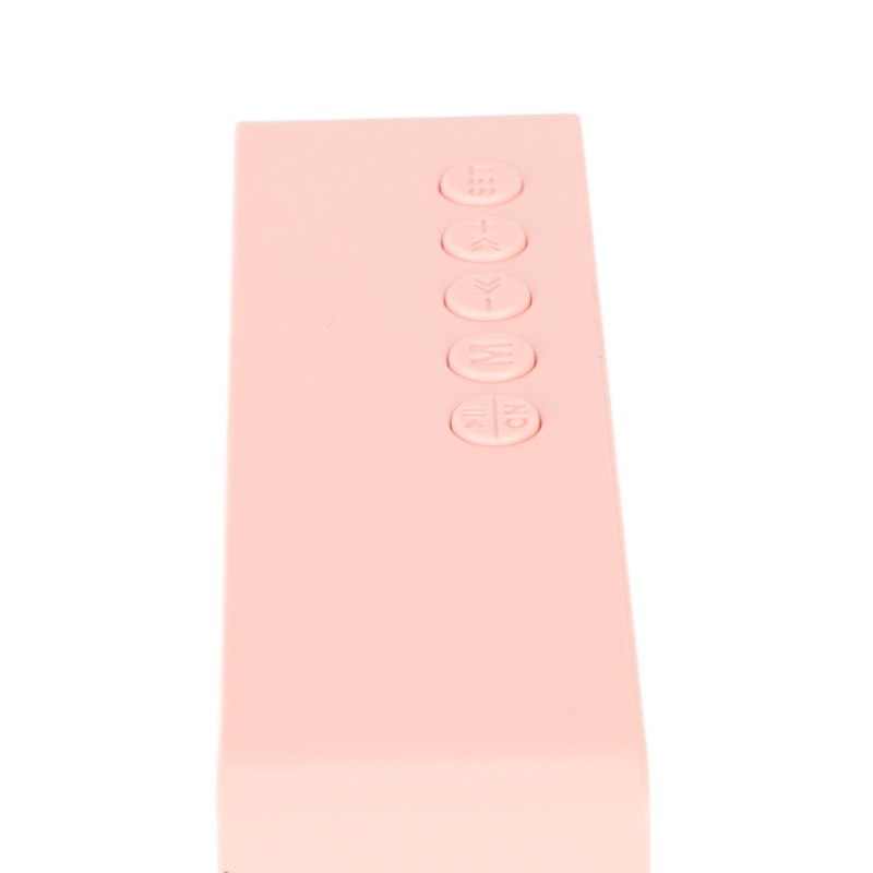 Alarm Clock Bluetooth Speaker Distortion Free USB Charging Mirror Display