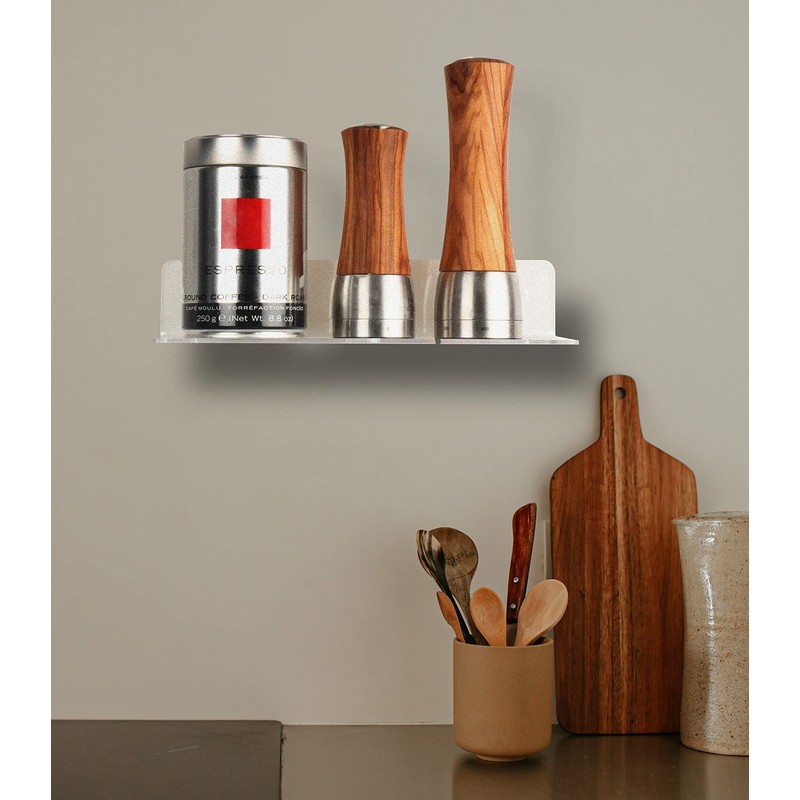 TARIFOLD FR 930142 Set of 2 L Shape Floating Shelves