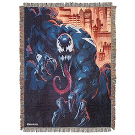 Northwest Venom Woven Tapestry Throw Blanket, 48" x 60", Venom City