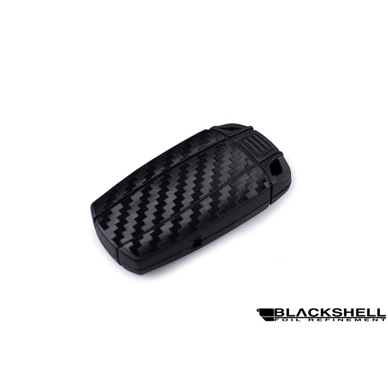 Blackshell® Key foil, 2 x in 3D carbon black for