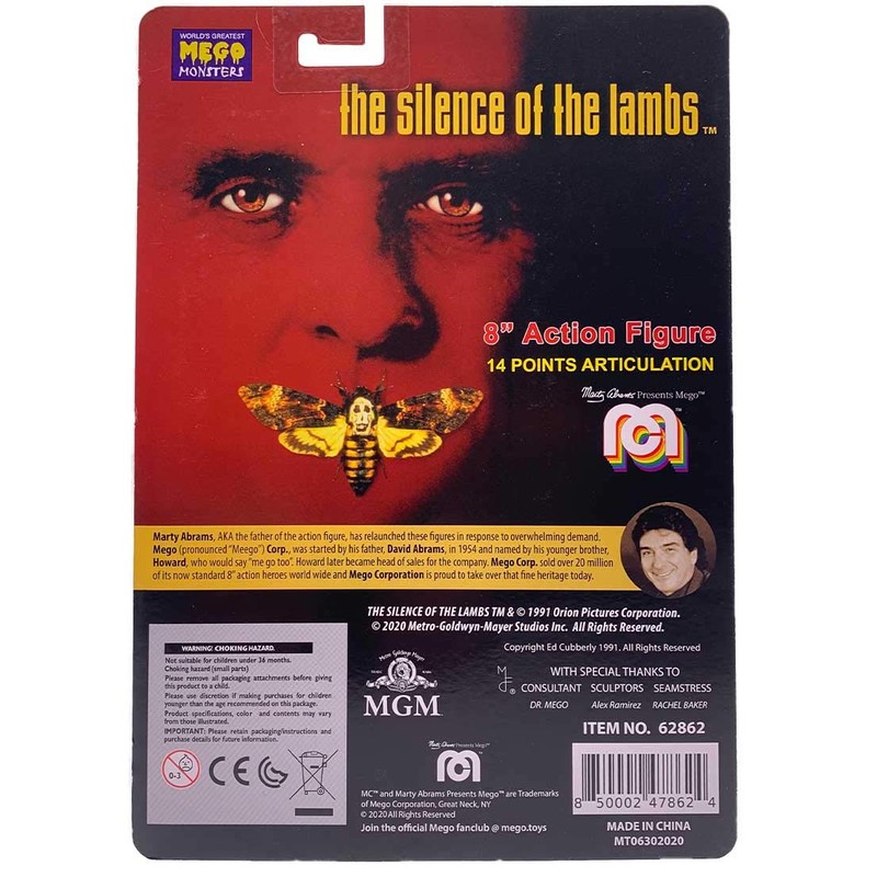Mego The Silence of the Lambs Action Figure Hannibal Lecter