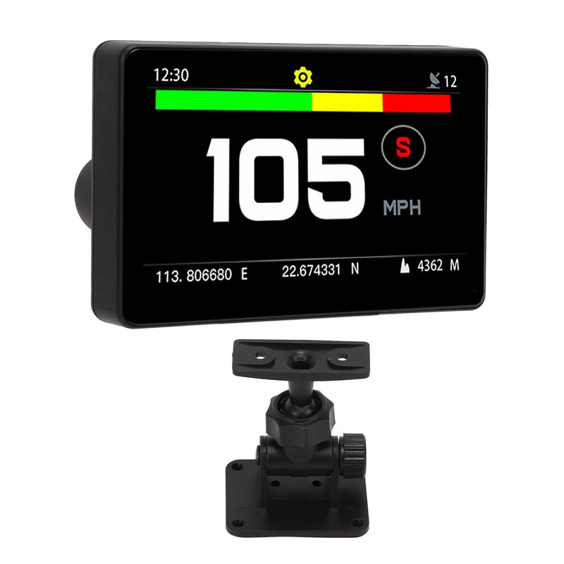 Car Smart HUD Display Dashboard Heads Up Windshield Speedometer Fatigue