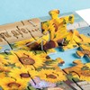 Sunflower Puzzles for Adults 1000 Pieces, Christian Religious Bible Floral