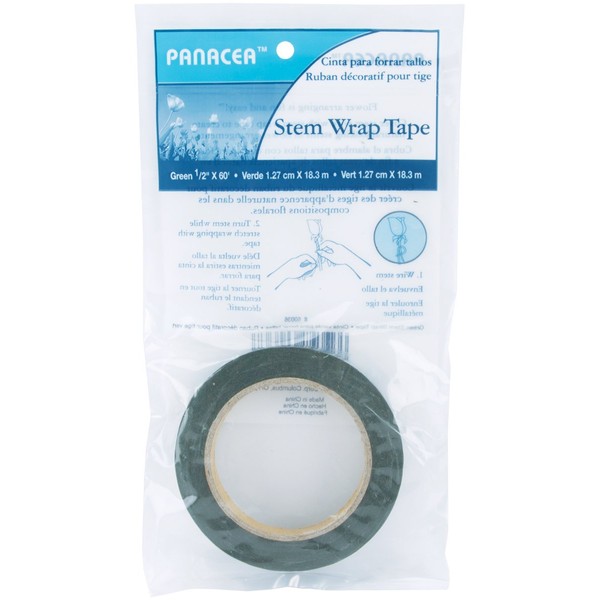 Panacea Stem Wrap Tape 60 Feet/Pkg-Green