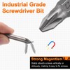 sourcing map 3pcs PZ1/PZ2/PZ3 Screwdriver Bit 1/4" Hex Shank 25mm/1"