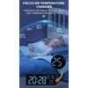 SonoYU Digital Alarm Clock, Bedside Desk Table Clock, Alarm Clock