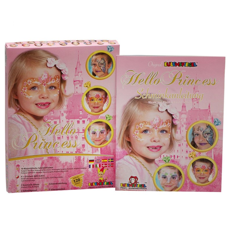 EULENSPIEGEL Schminkpalette Hello Princess 21 Teile