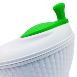 Zanetti White and Green Plastic Salad Spinner 000011