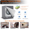 AKEfit 2 Pack Washer Dryer Cover, Washing Machine Cover Waterproof,