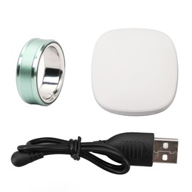 Smart Health Ring Activity Tracker Step Counting Sleep Monitoring Metal Bluetooth Activity Tracker Ring US 9 59.5mm