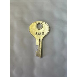 Excelsior Vintage Excelsior #8M3 Key-Luggage Steamer Trunk, Suitcase, Briefcase...NE