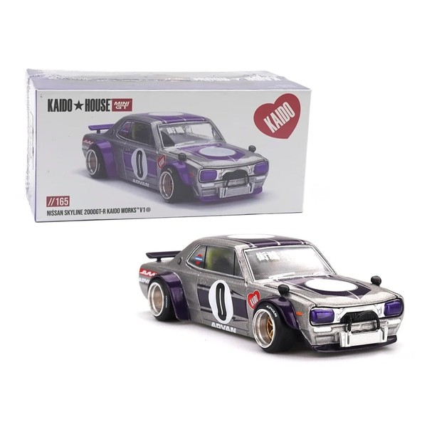 Diecast Model Car Compatible with Kaido House x Mini GT