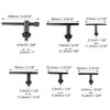 QWORK Drill Chuck Key Set, 6 PCS Replacement Keys for