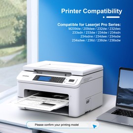 VIPSIM 134A Toner Cartridge Replacement Compatible for 134A Black Toner Cartridge W1340A 134X W1340X for Pro M209dw 232dw 232dwc 233sdn 233dw 234dw 234sdw 236dw 236sdw Series Printer, 2 Packs