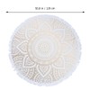 Ciieeo Beach Towel Blanket Mandala Round Beach Towel Bath Towel