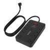 DUKVI Surge Protector Power Strip with 10 Widely-Spaced Outlets &