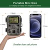 Mini Wildlife Camera 20MP 1080P HD Wildlife Camera 850nm IR