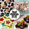 Jidyllic 10 Pcs Star Cookie Cutters Set
