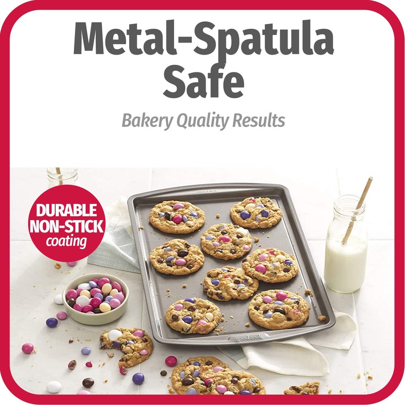 GoodCook Everyday Nonstick Carbon Steel 13” x 9” Baking Sheet