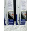 Rubbermaid 2 Rubbermaid 3 Hole Plastic Magazine Holders 3 Ring