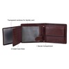 Urban Forest Dakota Leather Wallet for Men, Brown, Minimalist