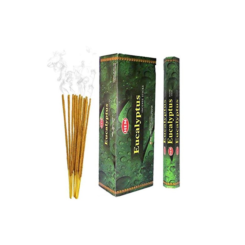 WLM Incienso HEM Aroma Eucalipto (Eucalyptus) - Caja de 6