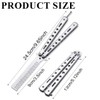 PLABBDPL Butterfly Comb Butterfly Comb Foldable Pocket Comb Spring Hair