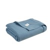 LANE LINEN Soft Cotton Blanket Queen Size 90"x90" – Lightweight
