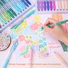 XWT 36 Colors Acrylic Painting Gel Pens, Retractable 0.7mm Fine