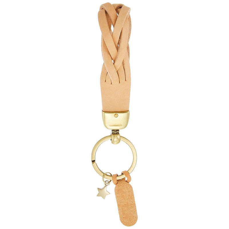 Il Bisonte SKH040PG0001 Key Chain, NATURALE, Free size