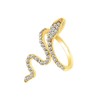 HSAJS Snake Ring for Women Open Bands Rings Adjustable Finger