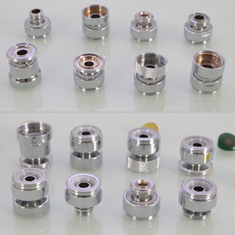360 Degree Swivel Faucet Adapter, NPT Female 16mm to 22mm