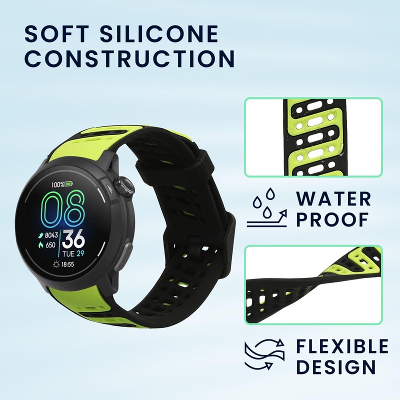 kwmobile Strap Compatible with COROS PACE Pro Strap - Replacement