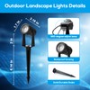 ZYAN Low Voltage Landscape Lights LED Landscape Lighting with Sensor,