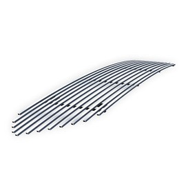 APS Premium Stainless Steel SS Chrome Billet Grille Grill Insert Compatible with Ford Taurus 2013 2014 2015 2016 2017 2018 2019 SHO Logo Cover Main Upper N19-A73956F