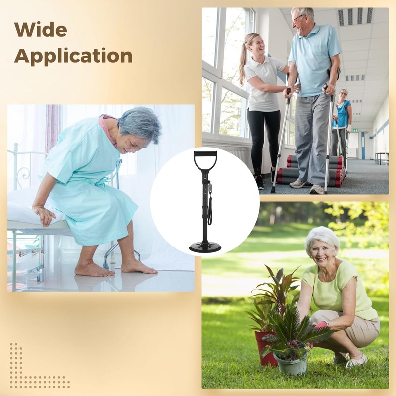 5 Levels Adjustable Standing Assist Device, Elderly Stand up Helper,