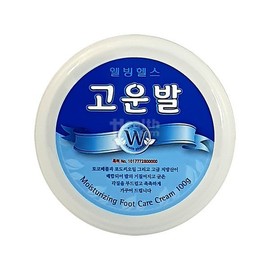 Wellbeing Health 웰빙헬스 고운발 크림 100g 1개 /각질제거/풋크림 Wellness Health Smooth Foot Cream 100g 1 piece / Exfoliation / Foot Cream