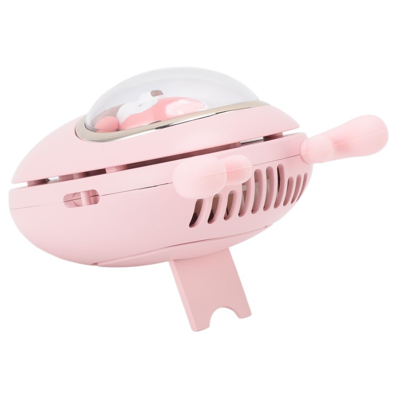 Portable Neck Fan Cute Pet Multifunction 3 Speeds Low Noise