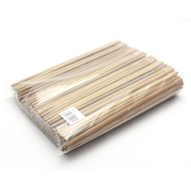 Nakamura 89006 Bamboo Split Chopsticks, Carbonized, Twin Chopsticks, 100 Pairs, Polybag, 9.4 inches (24 cm)