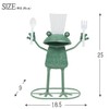 Murataya Sangyo 4898 Statue Tin Object Series, Frog, Cock, Green,