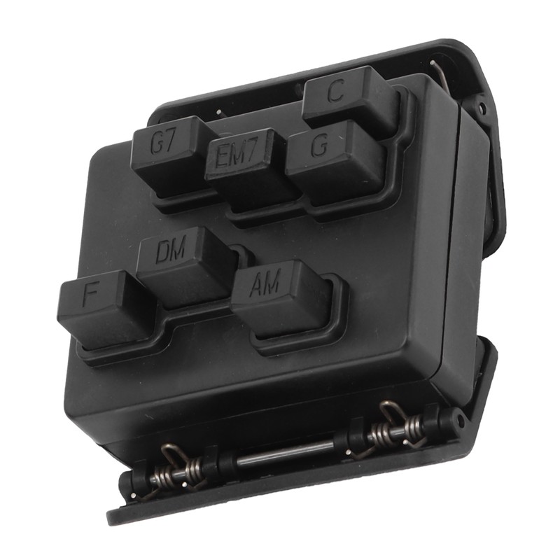 Chord Trainer Guitar Ukulele Button Auxiliary Playing Tool Clipon Stringed