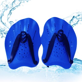 Schwimm Hand Paddel,Schwimmtraining Handpaddel,Einstellbar Schwimmpaddel,Handpaddel zum Schwimmen,für Unterarm-Krafttraining,Pool-Übungsgerät,Schwimmhilfe Schwimmzubehör für Erwachsene & Kinder