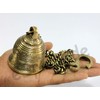 eSplanade - Ethnic Indian Handcrafted Brass Temple Bell with Chain