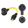 ONETAK NEMA L14-30P to 10-50R ETL Listed 120V/240V 30 Amp