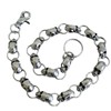 White Fang AZ164 Wallet Chain, Skull Belt, Stylish, Wallet, Lock,