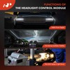 A-Premium Xenon Headlight Ballast Module Compatible with Buick LaCrosse 2008-2013