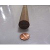 Micarta Canvas CE Phenolic Round Rod 1.00" (1") Diameter x